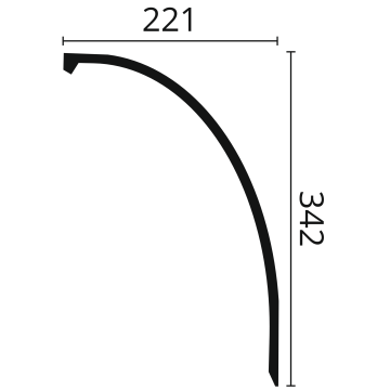 Taklist Arstyl MC1 fra Deco Systems