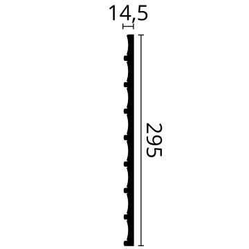 Dekorplate Dorique Flex fra Deco Systems