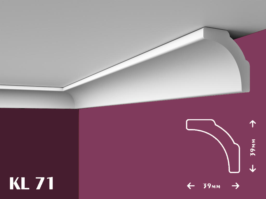 Taklist KL-71 fra Deco Systems