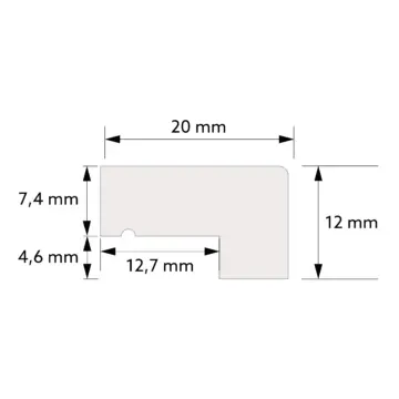 Brystningslist TP002 fra Deco Systems