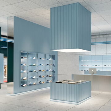 Lyslist IL14 & Dekorplate Mezzaluna L fra Deco Systems